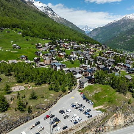 Helles, Chalet-Stil Apartment Mit Allalinblick Saas-Fee Bagian luar foto